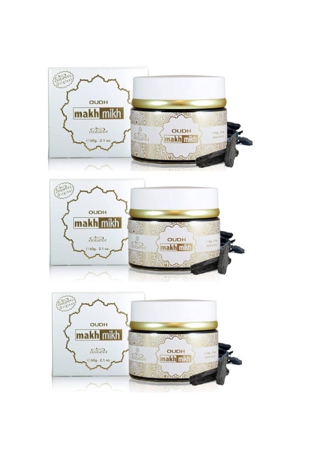 NABEEL OUD MAKH MIKH 60GM 3PC COMBO